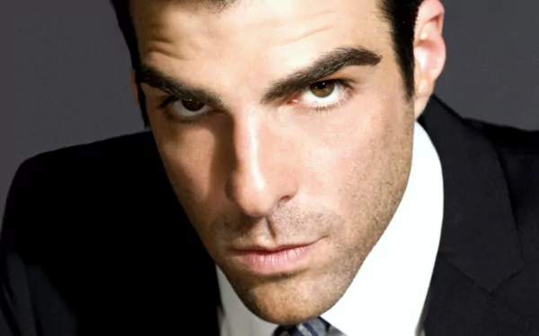 American actor Celebrity Zachary Quinto HD Desktop Wallpaper | Background Image
