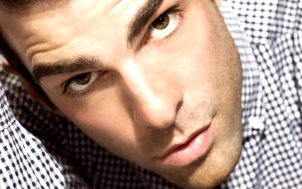 American actor Celebrity Zachary Quinto HD Desktop Wallpaper | Background Image
