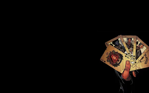 A dynamic HD wallpaper featuring Storm, Cable, and Beast from Marvel Comics, showcasing their iconic characters from the X-Men series against a striking black background.