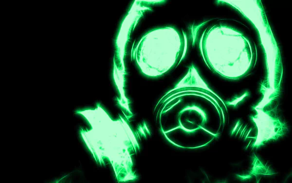 dark gas mask HD Desktop Wallpaper | Background Image