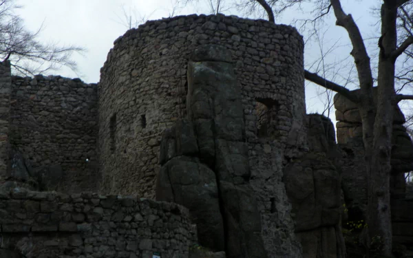 man made Bolczów Castle HD Desktop Wallpaper | Background Image