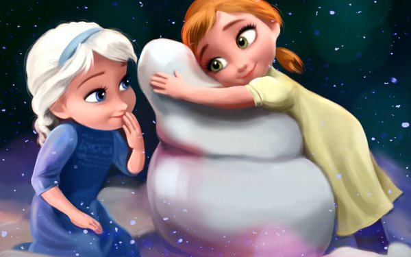 Movie Frozen Anna Elsa Snow HD Wallpaper | Background Image