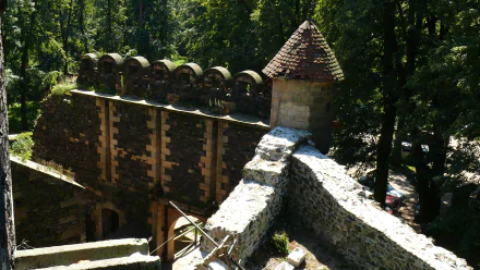 man made Grodziec Castle HD Desktop Wallpaper | Background Image