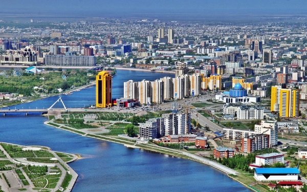 Man Made Astana Cities Kazakhstan HD Wallpaper | Background Image