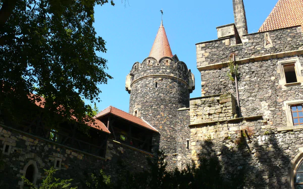 man made Grodziec Castle HD Desktop Wallpaper | Background Image