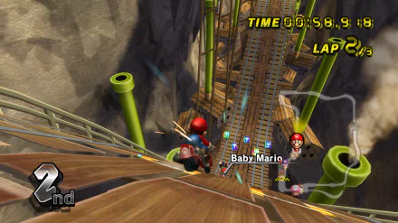 video game Mario Kart Wii HD Desktop Wallpaper | Background Image