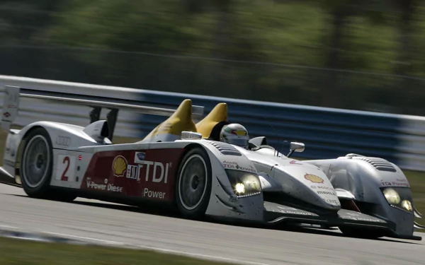 vehicle Audi R10 TDI HD Desktop Wallpaper | Background Image
