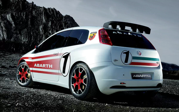vehicle Fiat Grande Punto Abarth HD Desktop Wallpaper | Background Image