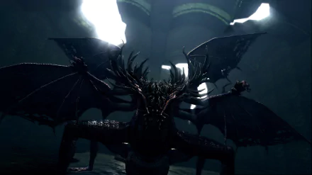 Gaping Dragon video game Dark Souls HD Desktop Wallpaper | Background Image