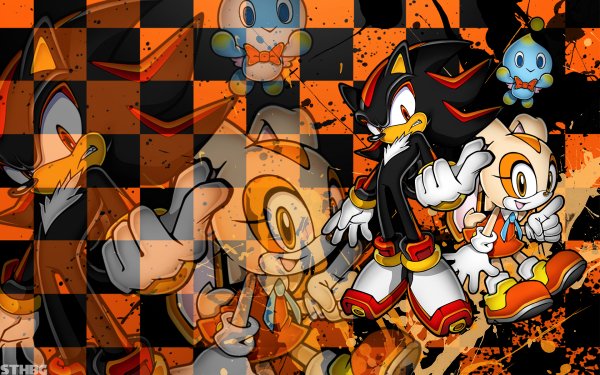 Video Game Sonic Advance Sonic Shadow the Hedgehog Cream the Rabbit Cheese the Chao HD Wallpaper | Background Image