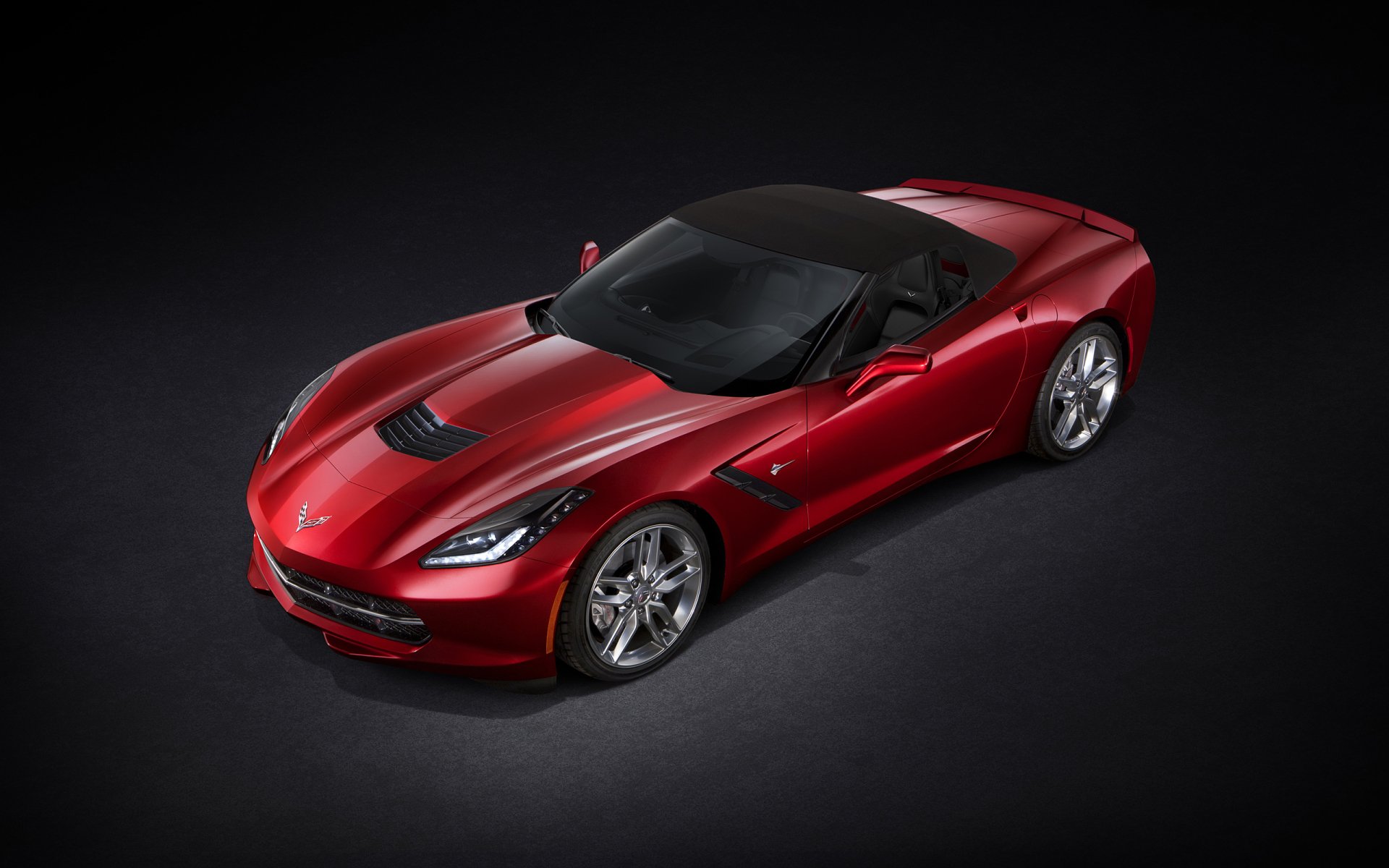 Download Chevrolet Vehicle Chevrolet Corvette Stingray Convertible HD Wallpaper