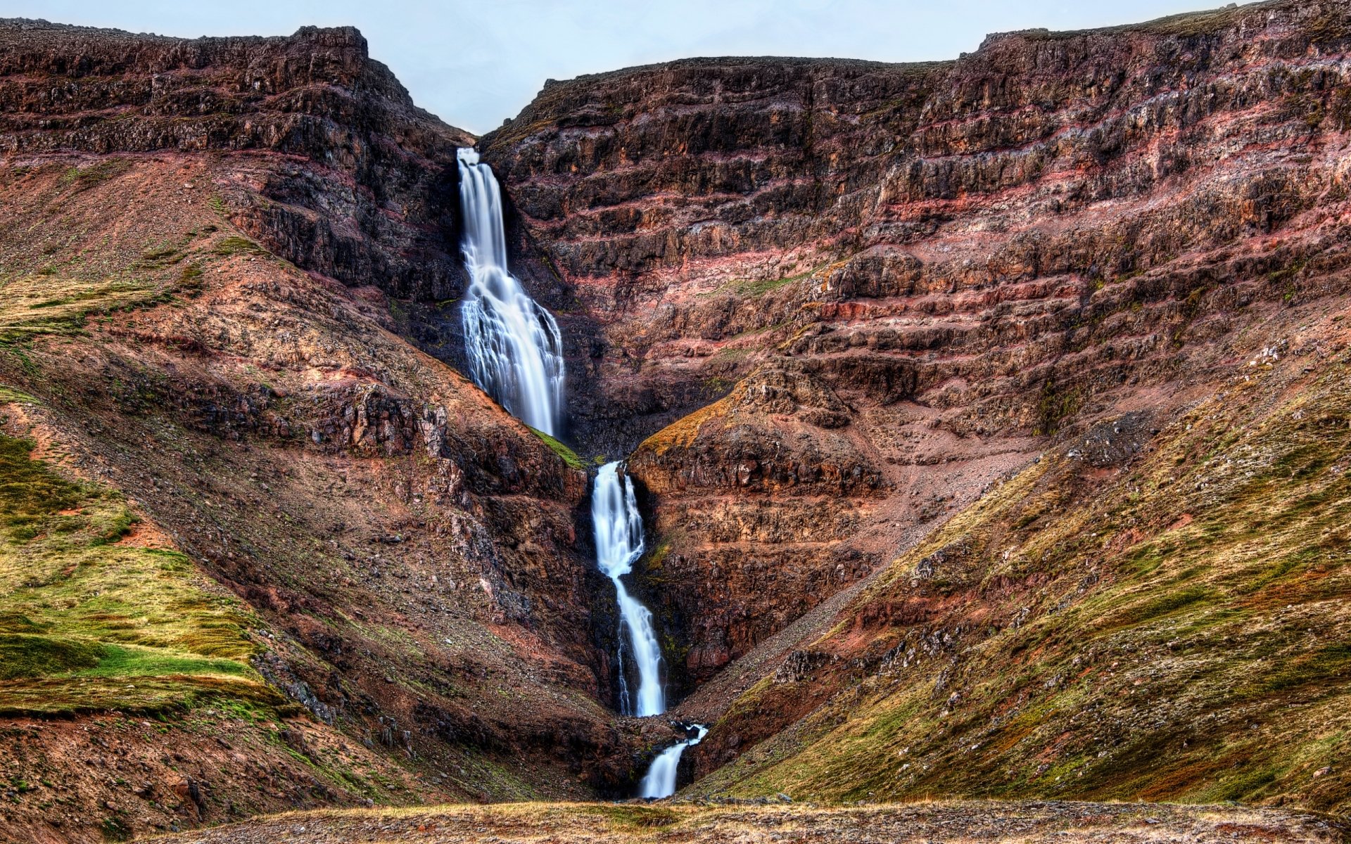 Download Nature Waterfall HD Wallpaper