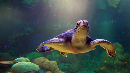 turtle Animal sea turtle HD Desktop Wallpaper | Background Image