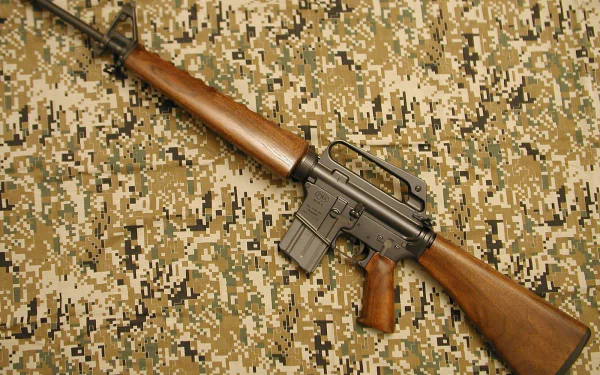 man made Colt AR-15 HD Desktop Wallpaper | Background Image