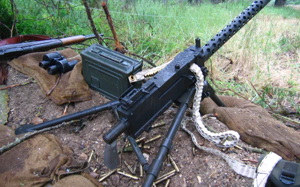 man made M1919 Browning machine gun HD Desktop Wallpaper | Background Image