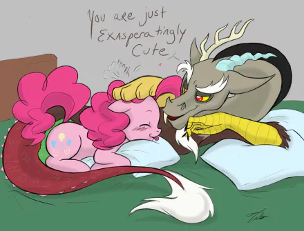 Discord (My Little Pony) Pinkie Pie TV Show My Little Pony: Friendship Is Magic HD Desktop Wallpaper | Background Image