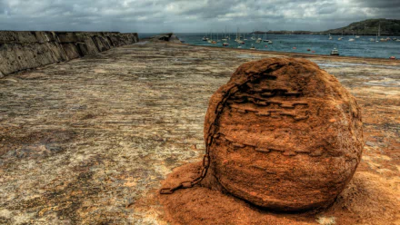 man made Alderney Stone HD Desktop Wallpaper | Background Image