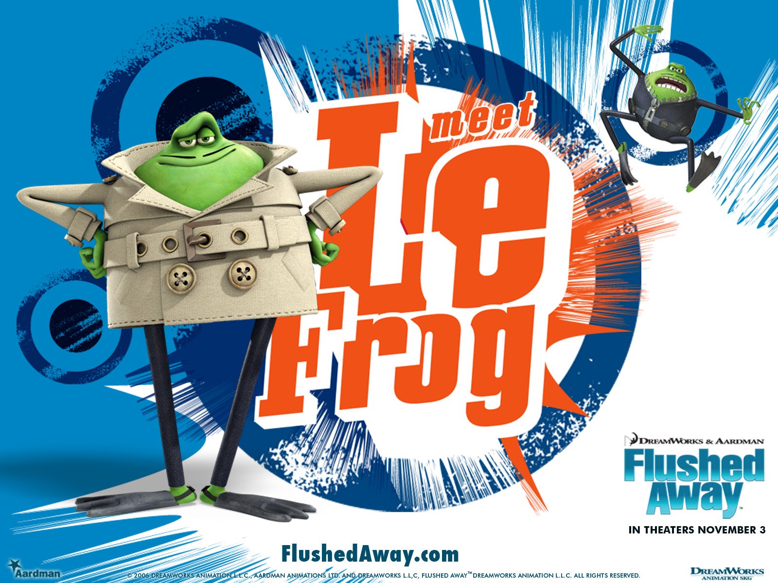 Download Movie Flushed Away Wallpaper