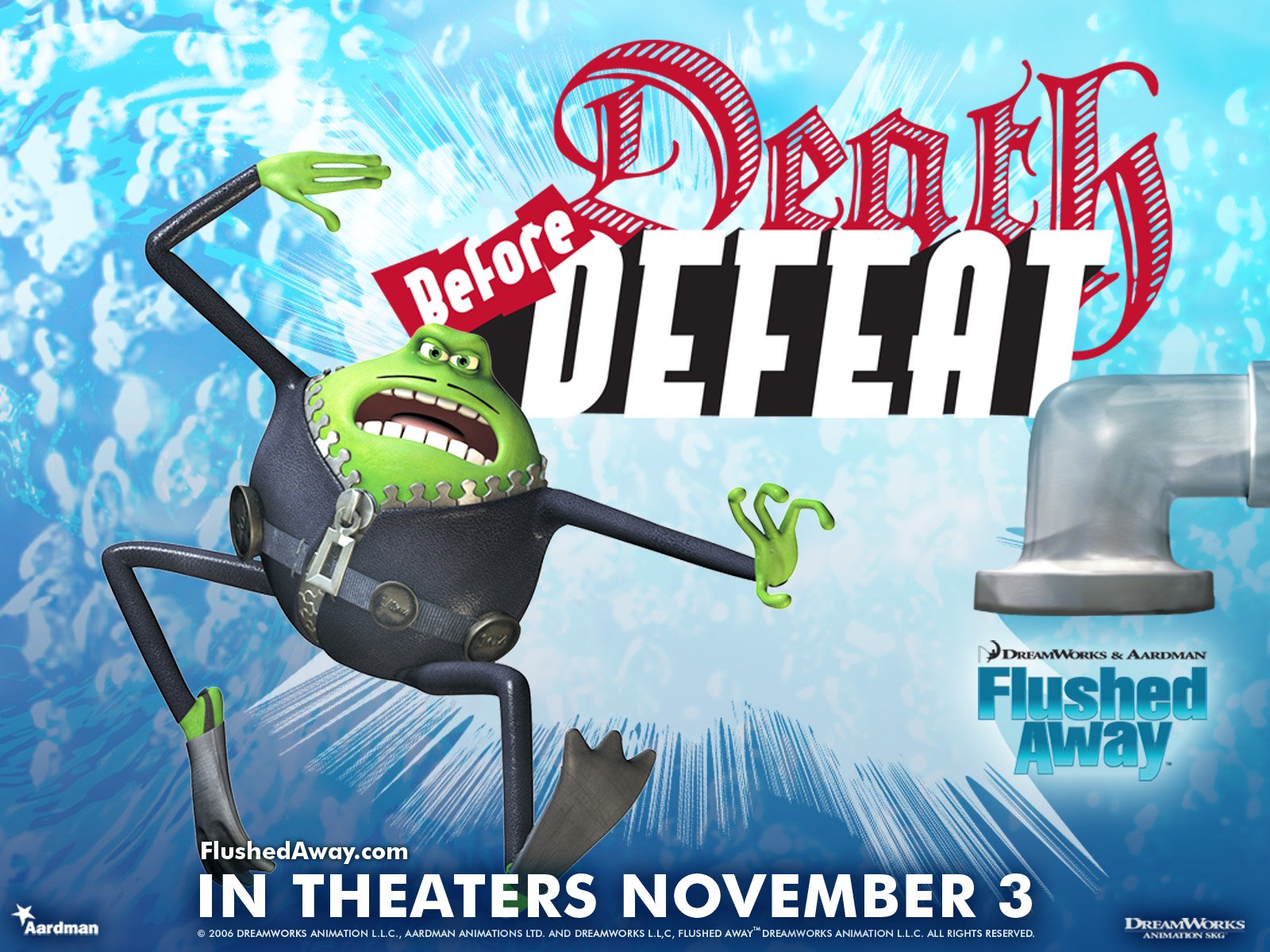 Download Movie Flushed Away Wallpaper