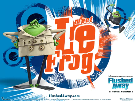movie Flushed Away HD Desktop Wallpaper | Background Image