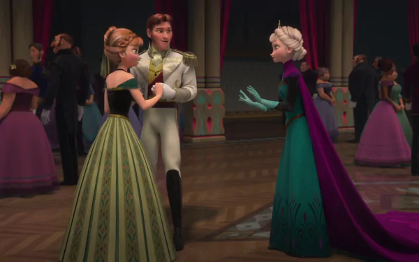 Hans (Frozen) Anna (Frozen) Elsa (Frozen) Frozen (Movie) movie HD Desktop Wallpaper | Background Image