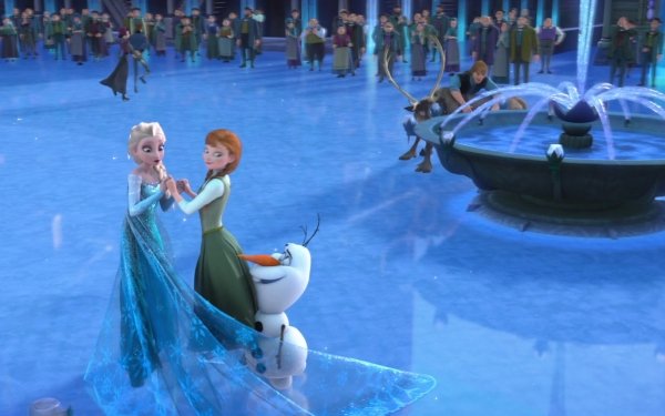 Movie Frozen Elsa Anna Olaf Sven Kristoff HD Wallpaper | Background Image