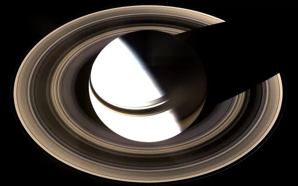 Sci Fi Saturn HD Desktop Wallpaper | Background Image