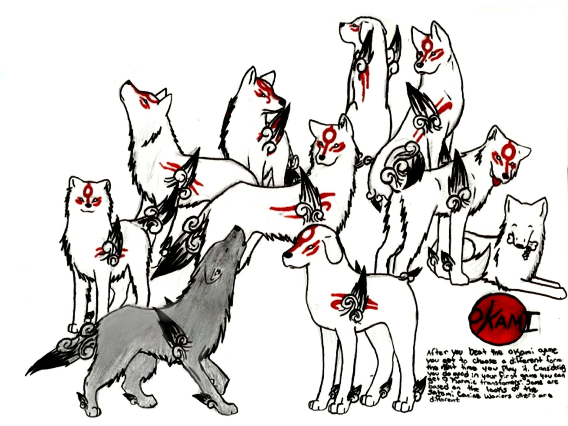 Download Video Game Ōkami HD Wallpaper by FeNnEc-FoX13