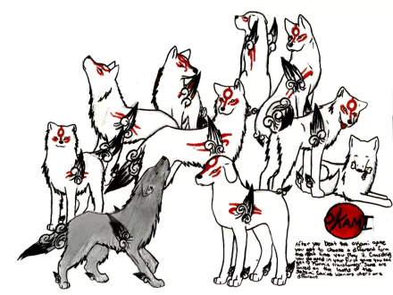 video game Ōkami HD Desktop Wallpaper | Background Image