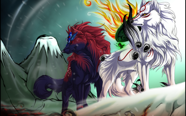 Video Game Ōkami HD Wallpaper | Background Image
