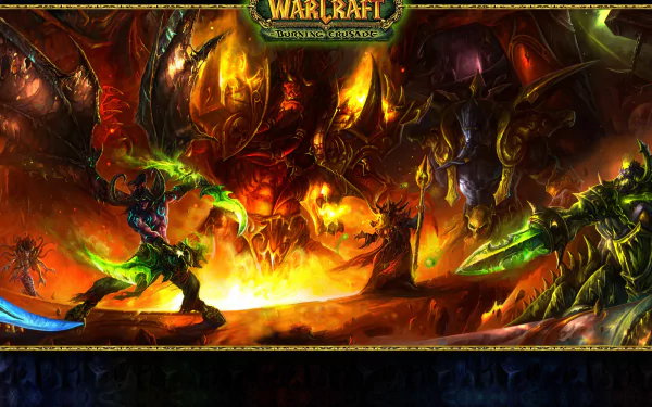 World of Warcraft video game World Of Warcraft: The Burning Crusade HD Desktop Wallpaper | Background Image