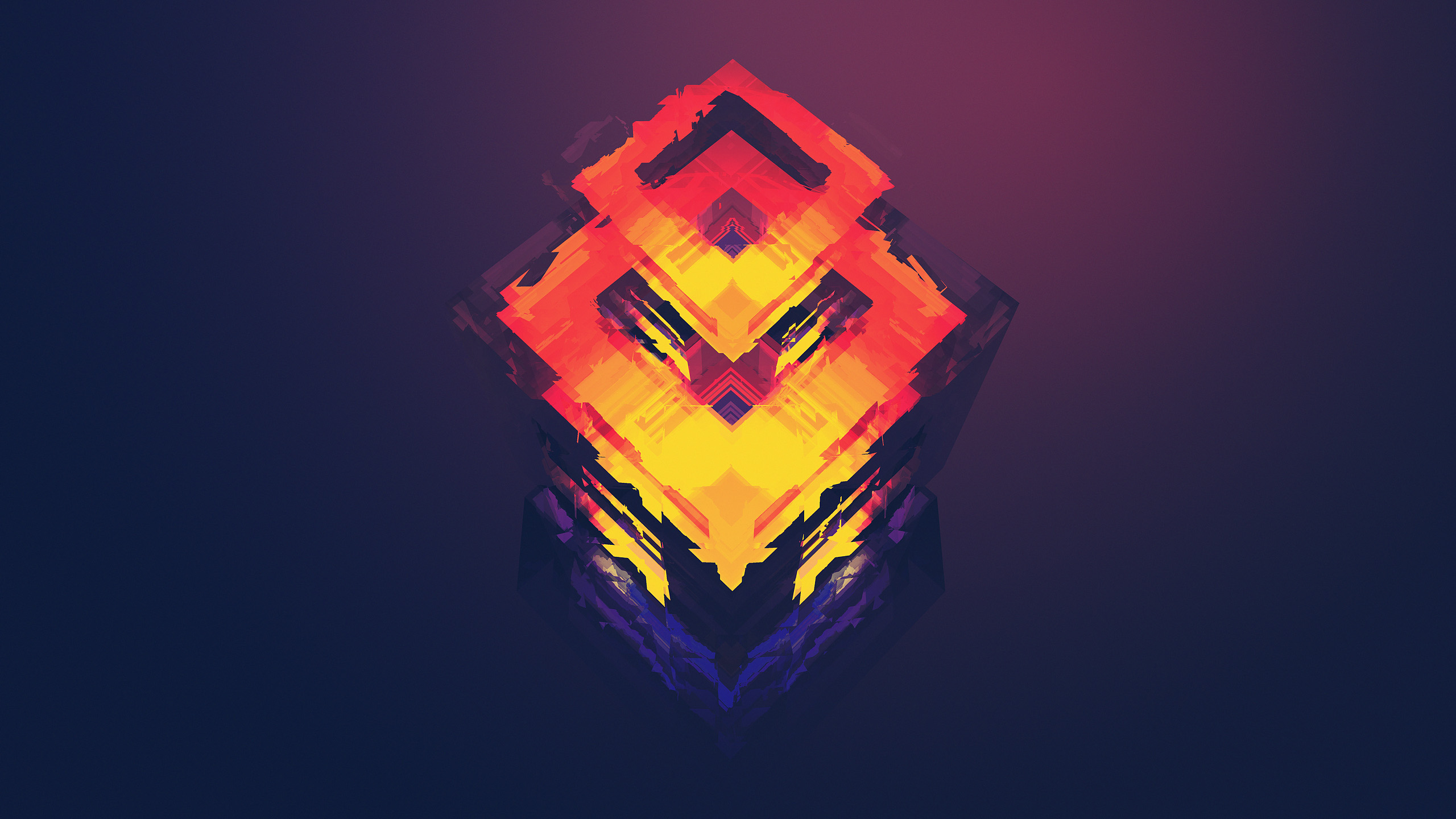 Abstract Facets HD Wallpaper by Justin Maller