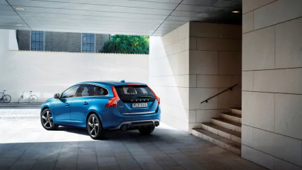 Volvo V60 Plug-in Hybrid R-design vehicle Volvo V60 HD Desktop Wallpaper | Background Image
