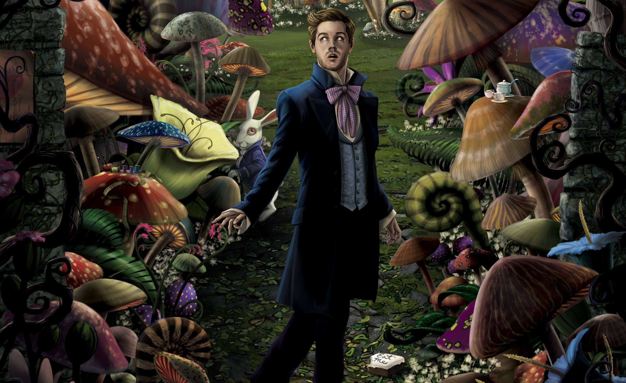 Movie Alice in Wonderland (2010) HD Wallpaper Background Image. 