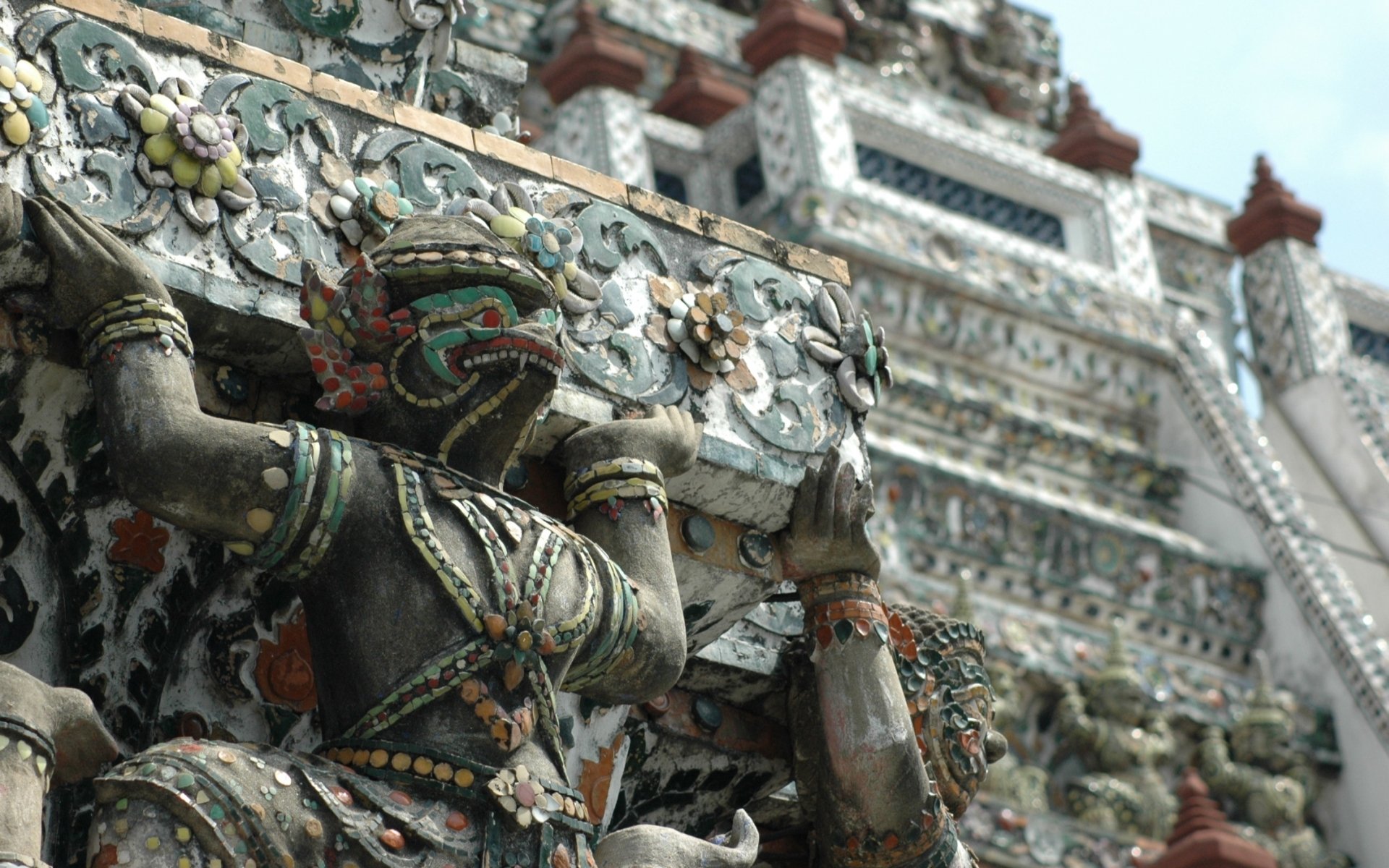 Download Religious Wat Arun Temple HD Wallpaper