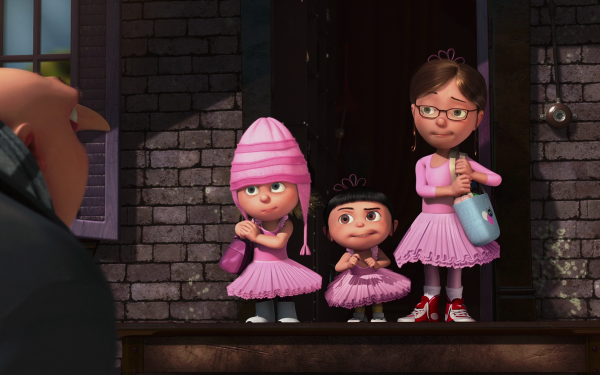 Movie Despicable Me Gru Edith Agnes Margo HD Wallpaper | Background Image
