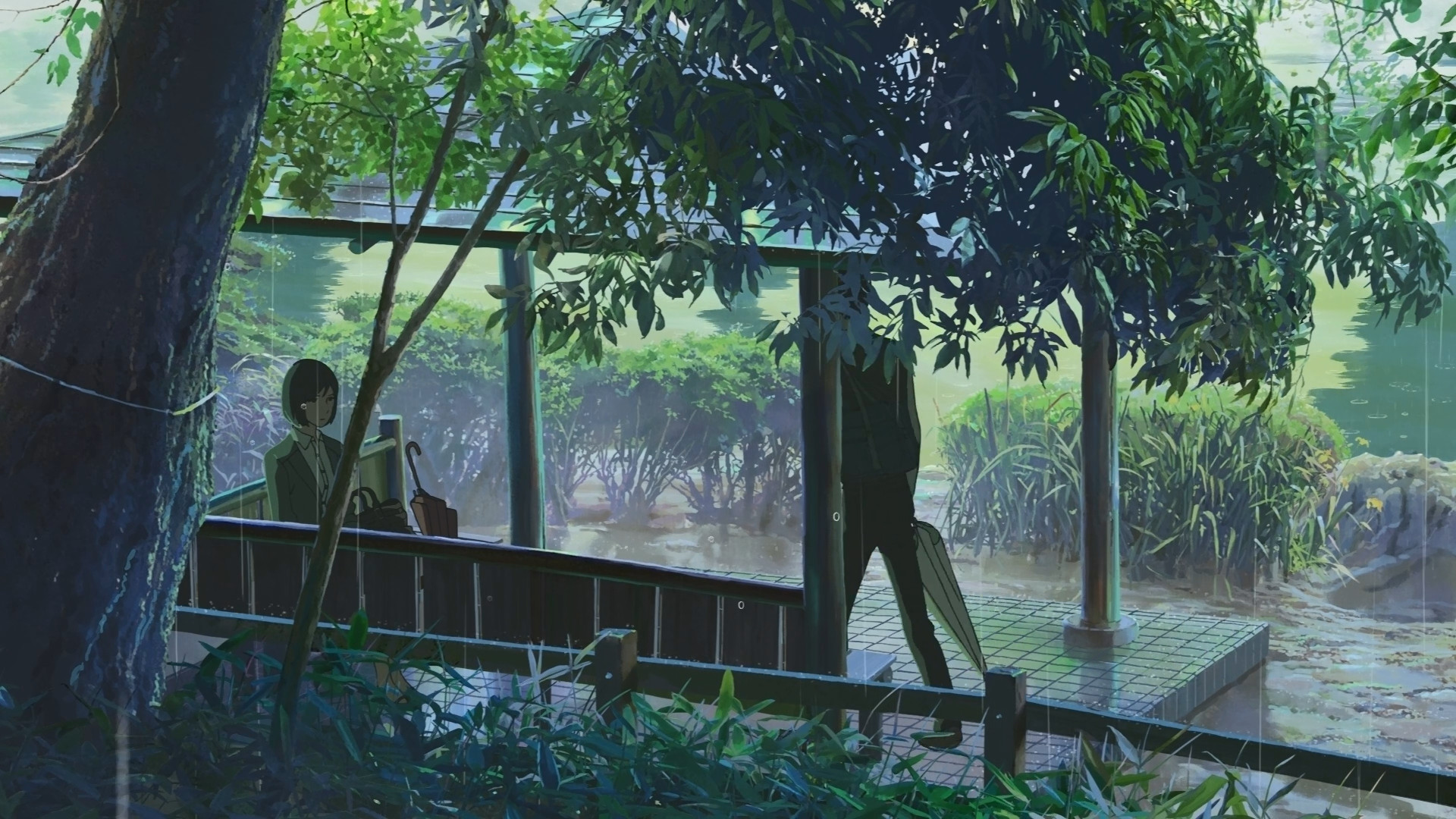 The Garden Of Words Anime Animation Makoto Shinkai Matte Finish Poster  Paper Print  Animation  Cartoons posters in India  Buy art film  design movie music nature and educational paintingswallpapers at