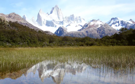 nature Mount Fitz Roy HD Desktop Wallpaper | Background Image