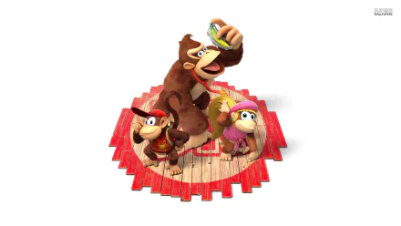 video game Donkey Kong Country: Tropical Freeze HD Desktop Wallpaper | Background Image