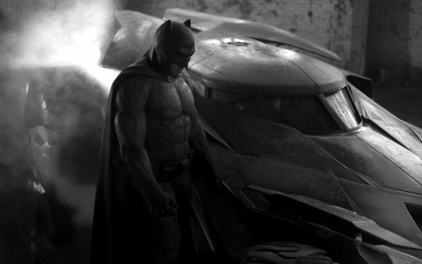 Movie Batman v Superman: Dawn of Justice Superman Batman Batmobile HD Wallpaper | Background Image