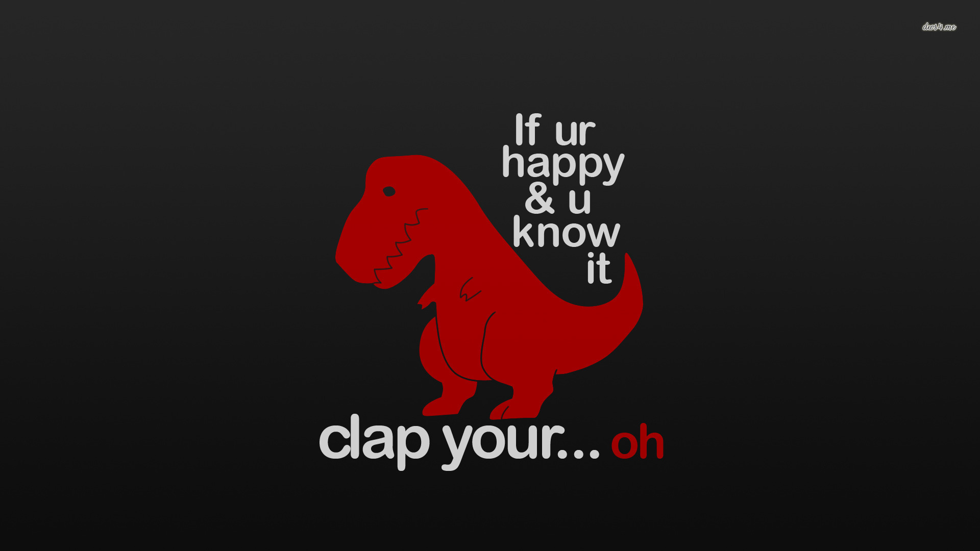 Funny Dinosaur HD Wallpaper
