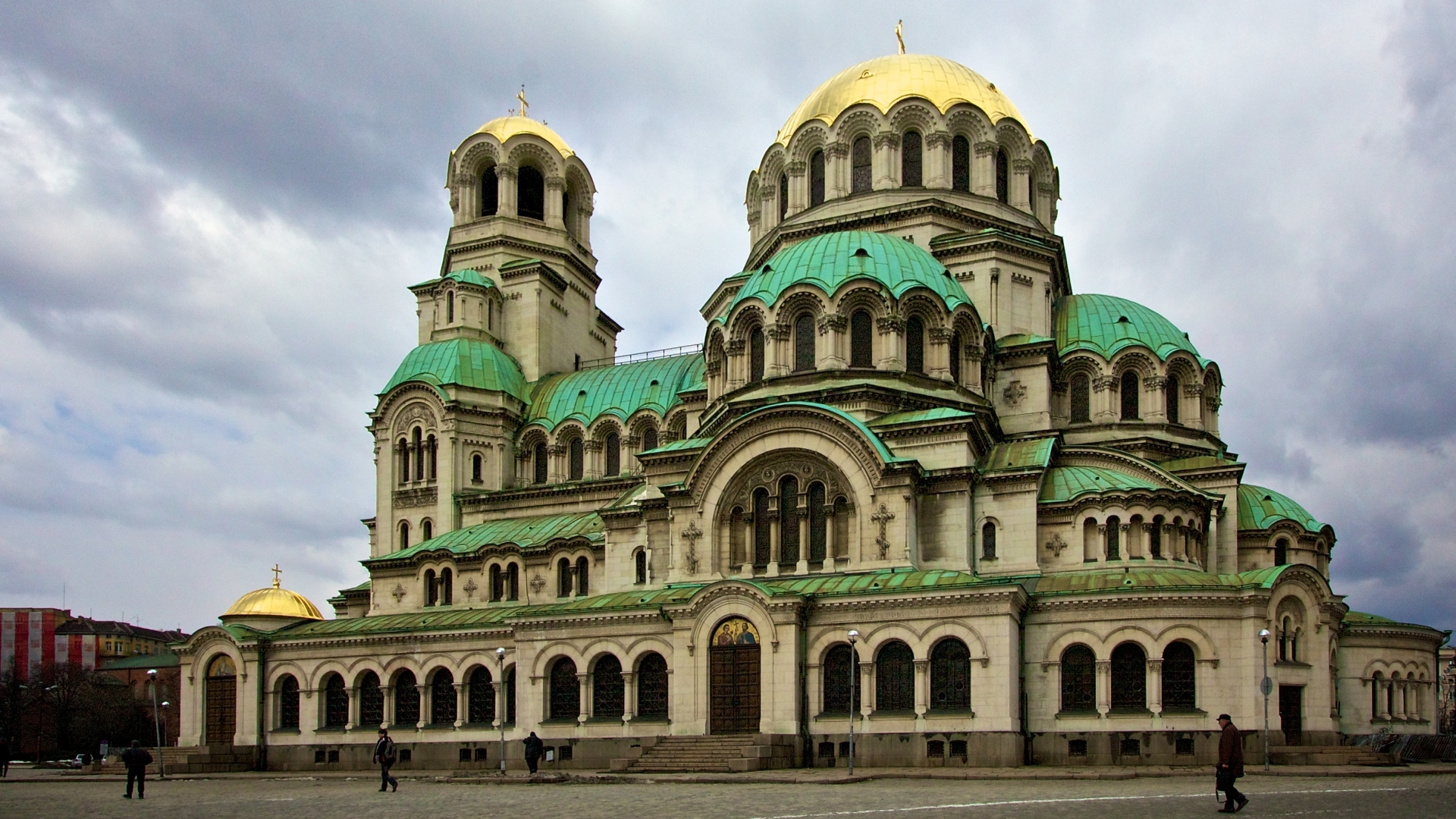 Religious Alexander Nevsky Cathedral, Sofia HD Wallpaper