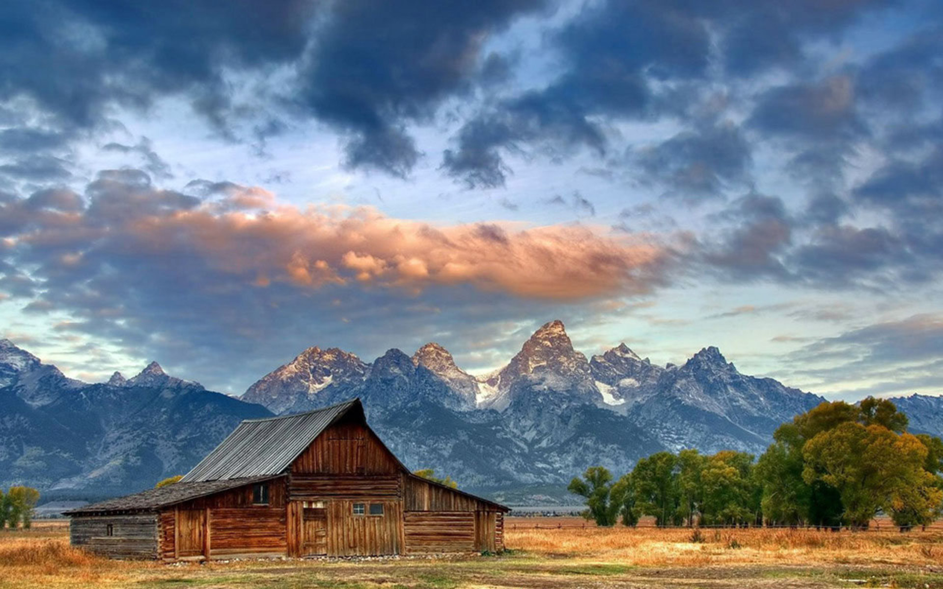 Man Made Barn HD Wallpaper | Background Image