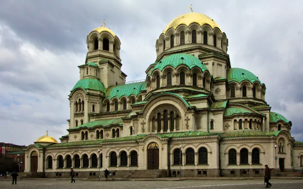religious Alexander Nevsky Cathedral, Sofia HD Desktop Wallpaper | Background Image