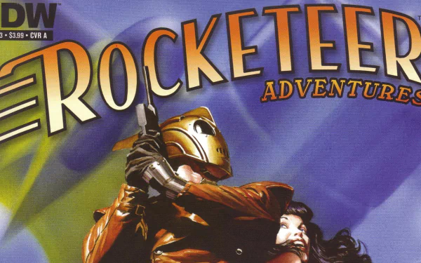 Comic Rocketeer HD Desktop Wallpaper | Background Image