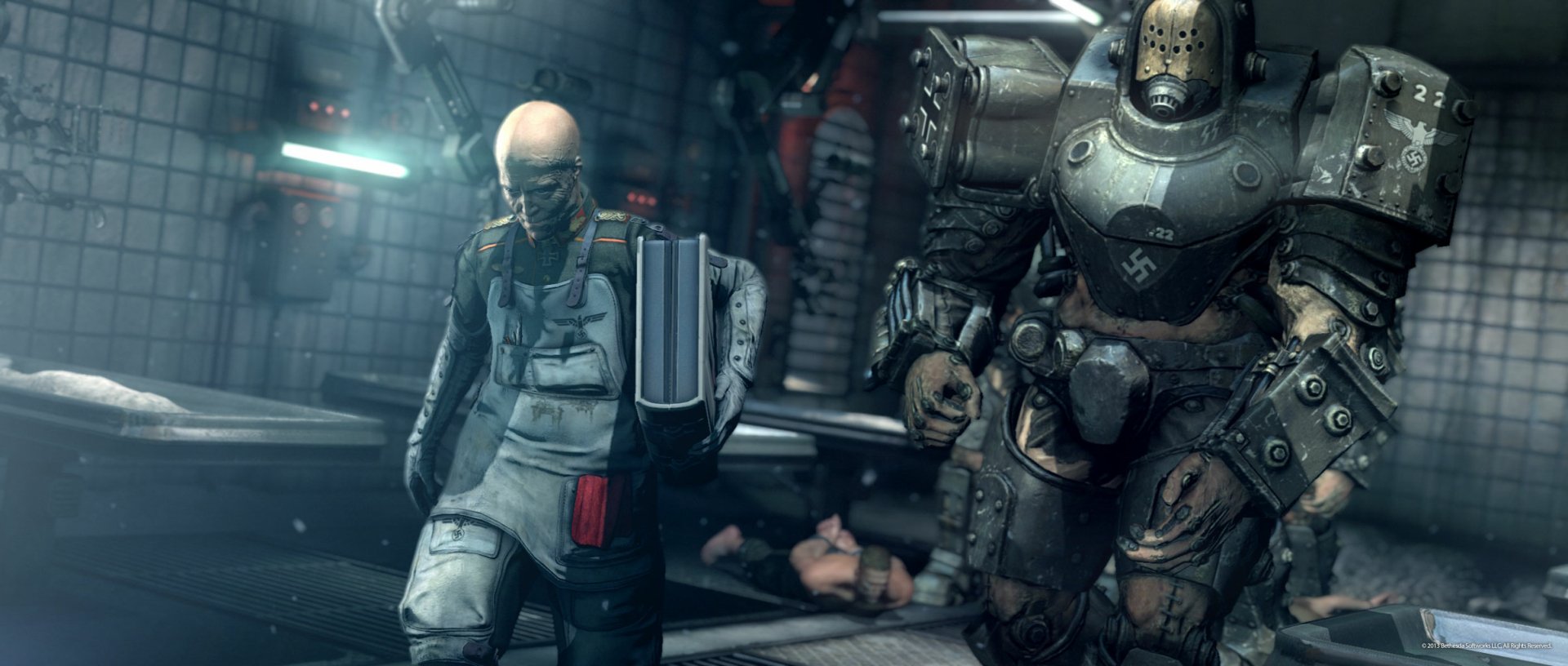 Download Wolfenstein Video Game Wolfenstein: The New Order Wallpaper