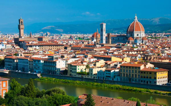 religious basilica of saint mary of the flower HD Desktop Wallpaper | Background Image