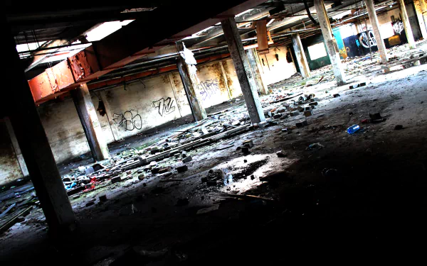 man made ruin HD Desktop Wallpaper | Background Image