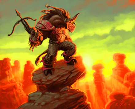 Tauren (World Of Warcraft) video game World of Warcraft HD Desktop Wallpaper | Background Image