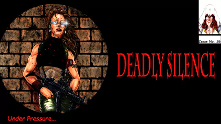 Comic deadly silence HD Desktop Wallpaper | Background Image